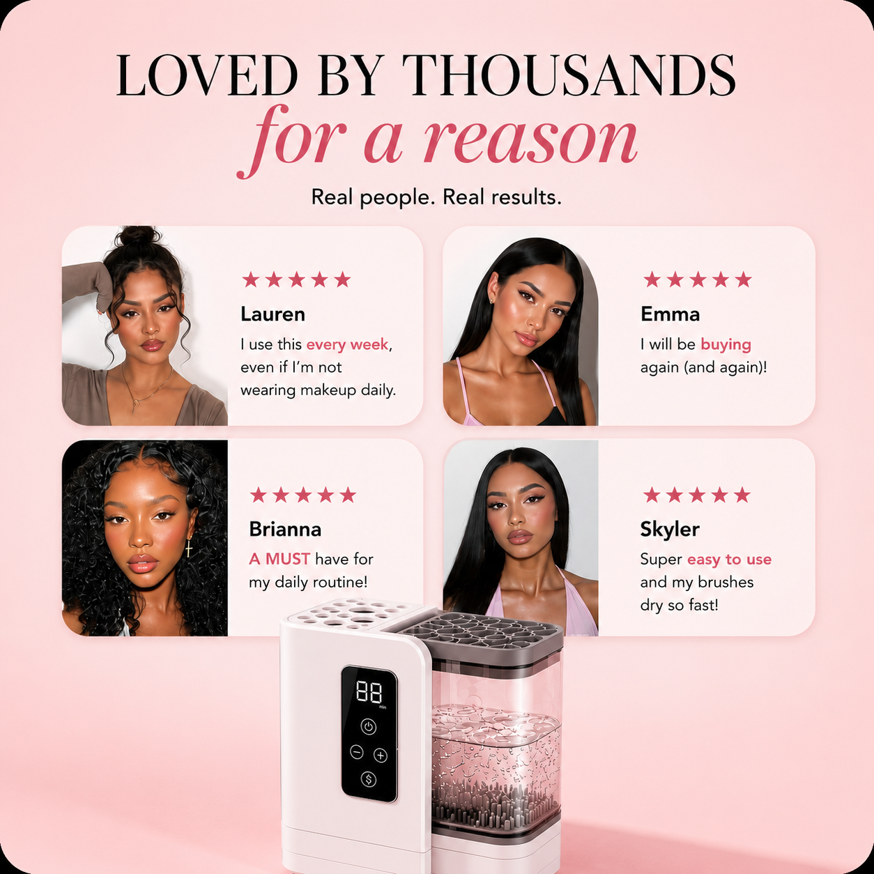 Beauty Brush Cleaner